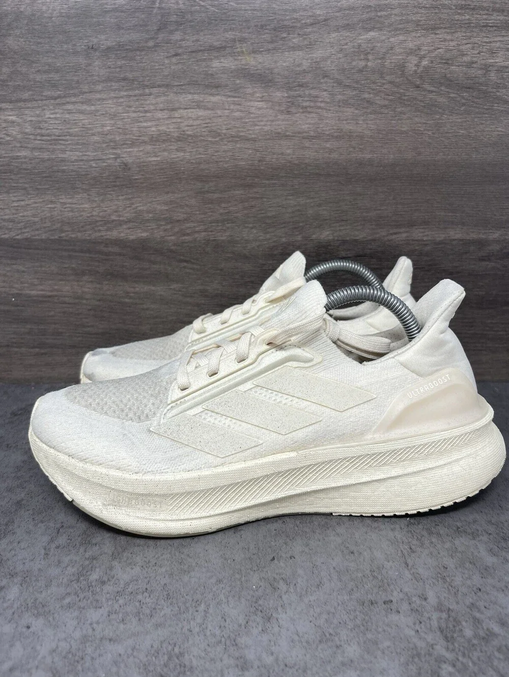 Adidas Ultraboost 5X Wonder White Size 9 Womens Running Walking Shoes JI3017
